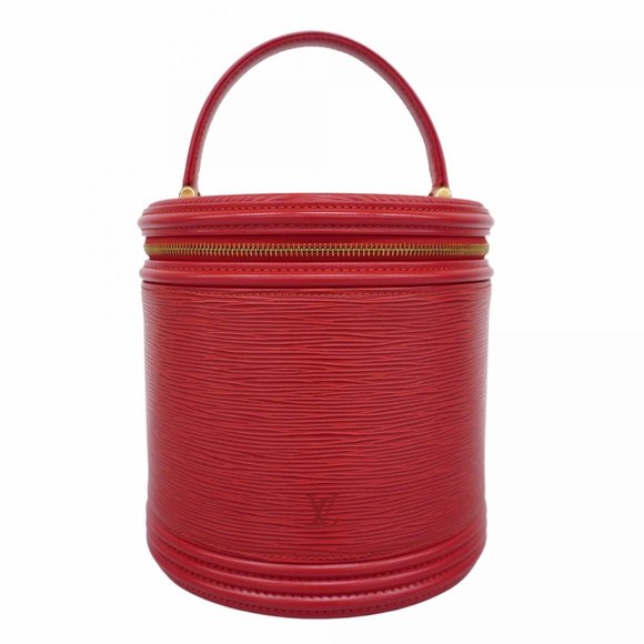 Louis Vuitton Epi Cannes Handbag M48037 Castilian Red Women's P1275990 - Picture 1 of 13